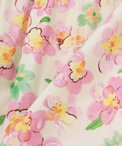 sense of wonder(センスオブワンダー)の「小花柄バルーンワンピース(シャツワンピース・キッズ・ピンク/ブルー・80cm/130cm/120cm/110cm/100cm/90cm)」の9枚目の写真