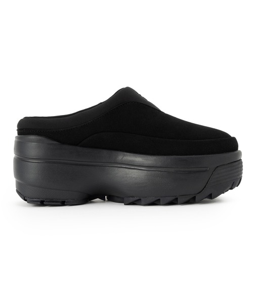 FILA(フィラ)の「FILA フィラ 厚底スニーカー DISRUPTOR WEDGE MOC ディスラプター ウェッジ モック FM0101019014/FM0101019217/FM0102094015(スニーカー・レディース・ブラック系その他/ブラック・23.5cm/24.0cm/24.5cm/25.0cm/23.0cm)」の4枚目の写真