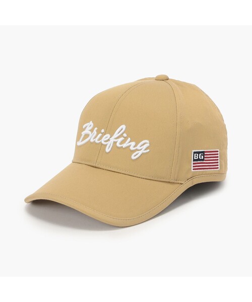 BRIEFING（ブリーフィング）の「【BRIEFING GOLF／ブリーフィングゴルフ】WOMEN’S BASIC CAP（キャップ・レディース・ベージュ/ネイビー/ホワイト/ピンク・FREE）」の2枚目の写真