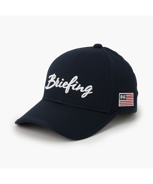 BRIEFING（ブリーフィング）の「【BRIEFING GOLF／ブリーフィングゴルフ】WOMEN’S BASIC CAP（キャップ・レディース・ベージュ/ネイビー/ホワイト/ピンク・FREE）」の3枚目の写真