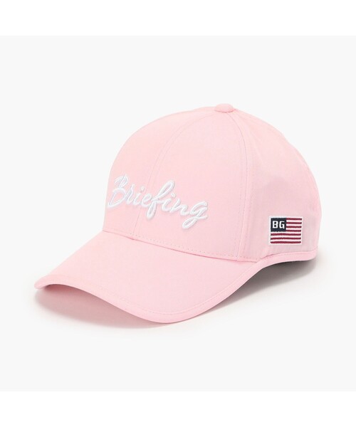 BRIEFING（ブリーフィング）の「【BRIEFING GOLF／ブリーフィングゴルフ】WOMEN’S BASIC CAP（キャップ・レディース・ベージュ/ネイビー/ホワイト/ピンク・FREE）」の4枚目の写真