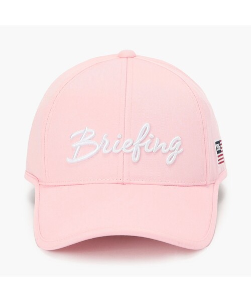 BRIEFING（ブリーフィング）の「【BRIEFING GOLF／ブリーフィングゴルフ】WOMEN’S BASIC CAP（キャップ・レディース・ベージュ/ネイビー/ホワイト/ピンク・FREE）」の6枚目の写真
