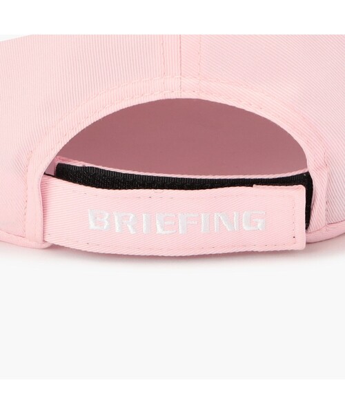 BRIEFING（ブリーフィング）の「【BRIEFING GOLF／ブリーフィングゴルフ】WOMEN’S BASIC CAP（キャップ・レディース・ベージュ/ネイビー/ホワイト/ピンク・FREE）」の8枚目の写真