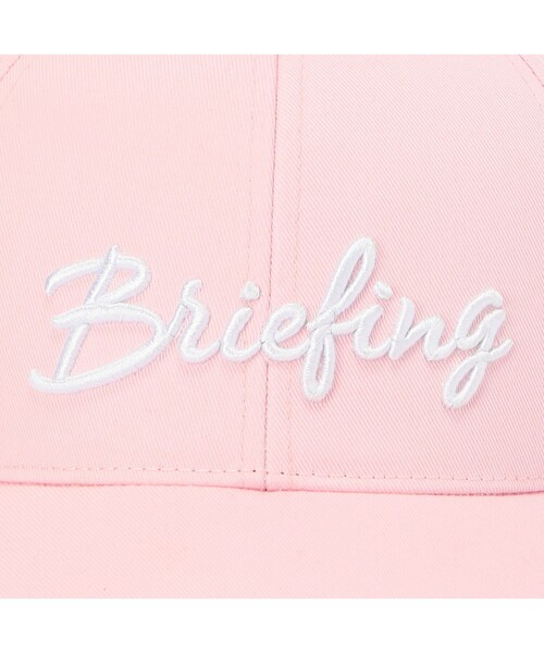 BRIEFING（ブリーフィング）の「【BRIEFING GOLF／ブリーフィングゴルフ】WOMEN’S BASIC CAP（キャップ・レディース・ベージュ/ネイビー/ホワイト/ピンク・FREE）」の10枚目の写真