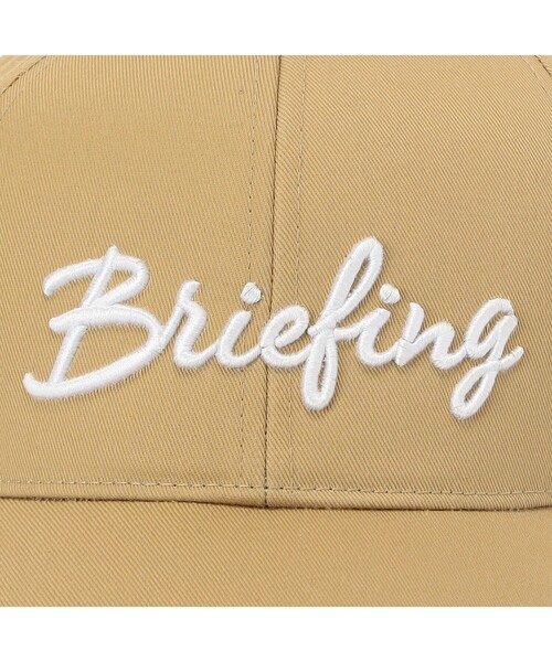 BRIEFING（ブリーフィング）の「【BRIEFING GOLF／ブリーフィングゴルフ】WOMEN’S BASIC CAP（キャップ・レディース・ベージュ/ネイビー/ホワイト/ピンク・FREE）」の16枚目の写真