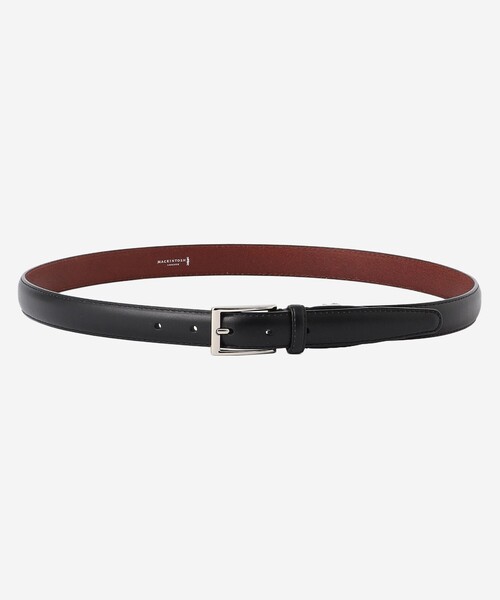 MACKINTOSH LONDON（マッキントッシュ ロンドン）の「【WEB・一部店舗限定】オメガバックルレザーベルト（ベルト・メンズ・ブラック/ダークブラウン・FREE）」の2枚目の写真