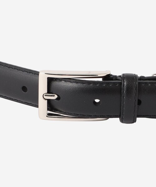 MACKINTOSH LONDON（マッキントッシュ ロンドン）の「【WEB・一部店舗限定】オメガバックルレザーベルト（ベルト・メンズ・ブラック/ダークブラウン・FREE）」の3枚目の写真