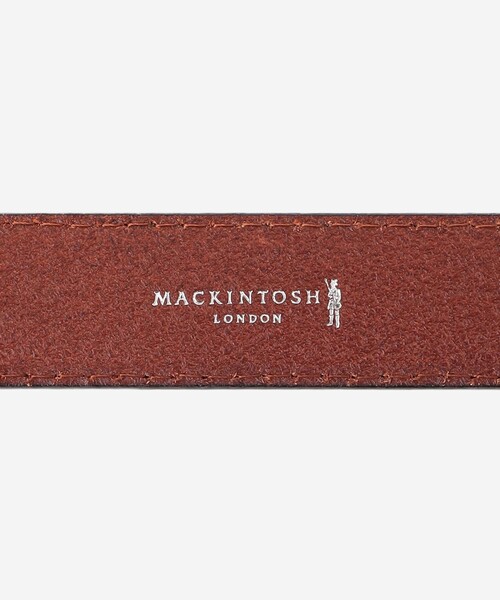 MACKINTOSH LONDON（マッキントッシュ ロンドン）の「【WEB・一部店舗限定】オメガバックルレザーベルト（ベルト・メンズ・ブラック/ダークブラウン・FREE）」の5枚目の写真
