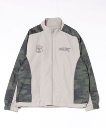 brknhome（ブロークンホーム）の「【BRKNHOME/ブロークンホーム】袖総柄ライン 切り替えナイロンジャケット（ナイロンジャケット）」