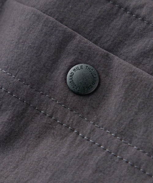 THOUSAND MILE（サウザンドマイル）の「THOUSAND MILE/サウザンドマイル SHORT SLEEVE T-SHIRT & SHORT PANTS SET ショートスリーブTシャツ＆ショートパンツ セット 2026年春夏（Tシャツ/カットソー・メンズ・ホワイト×ブラック/ホワイト×グレー・XS/M/L/XL）」の5枚目の写真