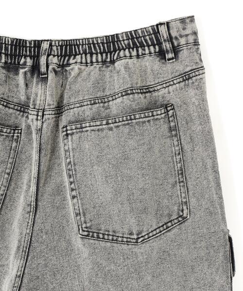 DANKE SCHON(ダンケシェーン)の「【WEB&DEPOT限定】DankeSchon/ダンケシェーン/MULTI POCKET DENIM CARGO PANTS(デニムパンツ・メンズ・ホワイト/グレー/ブラック・L/M/S)」の11枚目の写真