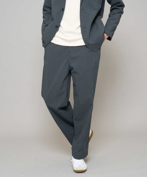 a.v.v（アーヴェヴェ）の「【イージーケア/洗濯機で洗える/毛玉になりにくい/ストレッチ】春リライト ワイドシルエットイージーパンツ（その他パンツ・メンズ・ネイビー/チャコールグレー/ベージュ・46/48）」の17枚目の写真