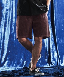 mp14894- Vintage Wash Corduroy Relax Shorts ショートパンツ(AG06-013scg)