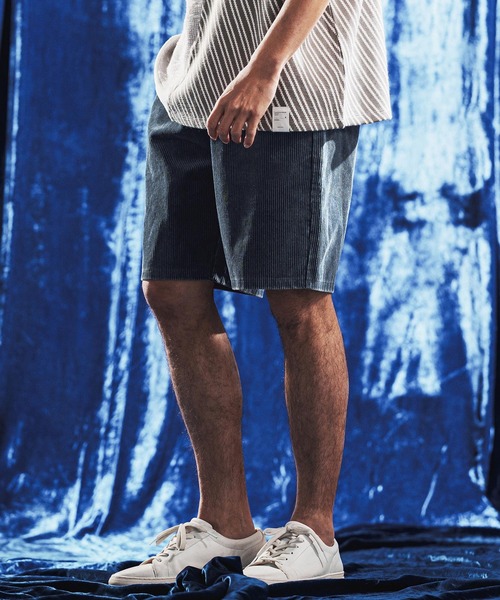 ANGENEHM(アンゲネーム)の「mp14894- Vintage Wash Corduroy Relax Shorts ショートパンツ(AG06-013scg)(その他パンツ・メンズ・ブラック/ワイン/オリーブ/ネイビー/ベージュ・M/S/L)」の10枚目の写真