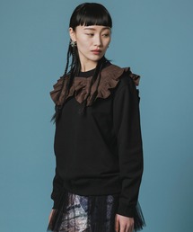 NON TOKYO | FRILL COLLAR PO SWEAT(スウェット)