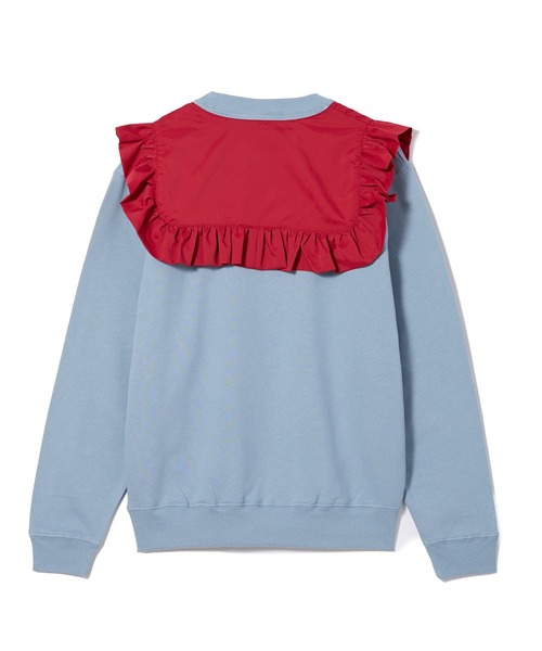 NON TOKYO(ノントーキョー)の「FRILL COLLAR PO SWEAT(スウェット・レディース・ブルー/ブラック/カーキ・FREE)」の10枚目の写真