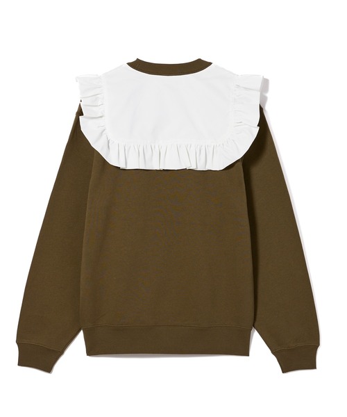 NON TOKYO(ノントーキョー)の「FRILL COLLAR PO SWEAT(スウェット・レディース・ブルー/ブラック/カーキ・FREE)」の12枚目の写真