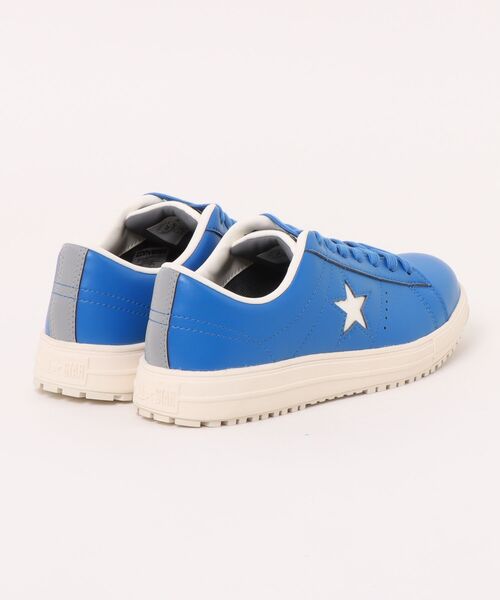 CONVERSE（コンバース）の「converse コンバース ONE STAR PS【つま先保護芯/幅広3E】メンズ ワーキングシューズ 作業靴 プロテクティブスニーカー(ワンスターPS) 33702760 ブルー（その他シューズ・メンズ・ブルー・25.5cm/26.0cm/26.5cm/27.0cm/27.5cm/28.0cm/29.0cm/25.0cm）」の2枚目の写真