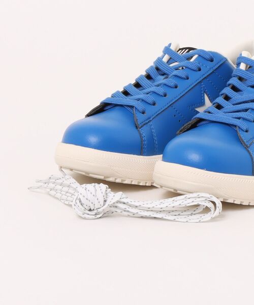 CONVERSE（コンバース）の「converse コンバース ONE STAR PS【つま先保護芯/幅広3E】メンズ ワーキングシューズ 作業靴 プロテクティブスニーカー(ワンスターPS) 33702760 ブルー（その他シューズ・メンズ・ブルー・25.5cm/26.0cm/26.5cm/27.0cm/27.5cm/28.0cm/29.0cm/25.0cm）」の4枚目の写真