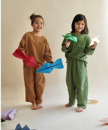 Catchup（ケチャップ）の「【2026SS】ガーゼバレルパンツ（その他パンツ）」