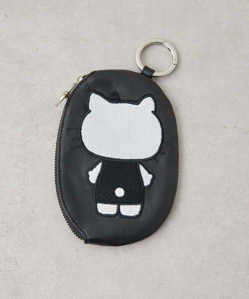 ear PAPILLONNER（イアパピヨネ）の「【HELLO KITTY（ハローキティ）×ear】コラボレザーケース《本革》（ポーチ・レディース・レッド/ブラック・FREE）」の19枚目の写真