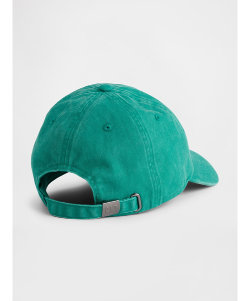 GAP（ギャップ）の「GAPロゴ ウォッシュ ベースボールキャップ（キャップ・メンズ・カーキ/ブルー/ピンク/グリーン・ONE SIZE）」の7枚目の写真