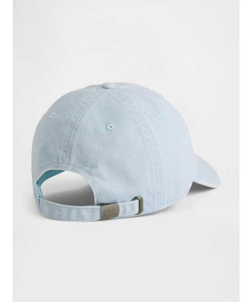 GAP（ギャップ）の「GAPロゴ ウォッシュ ベースボールキャップ（キャップ・メンズ・カーキ/ブルー/ピンク/グリーン・ONE SIZE）」の6枚目の写真