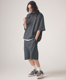 ADAM PATEK（アダムパテック）の「ADAMPATEK/ripple sarouel short pants/リップルサルエルショートパンツ（その他パンツ）」