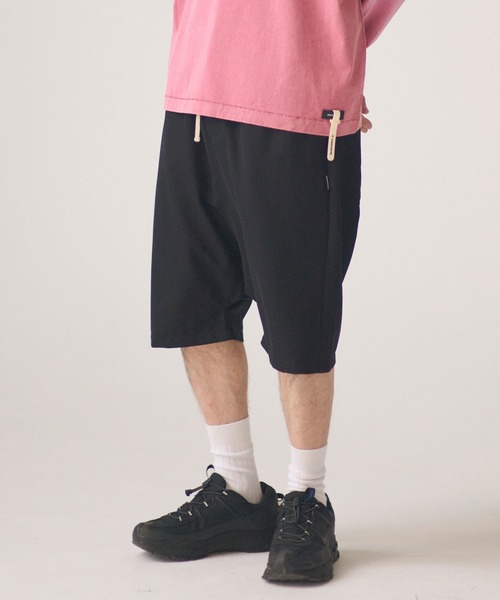 ADAM PATEK（アダムパテック）の「ADAMPATEK/ripple sarouel short pants/リップルサルエルショートパンツ（その他パンツ・メンズ・ブラック/グレー・1/2）」の21枚目の写真