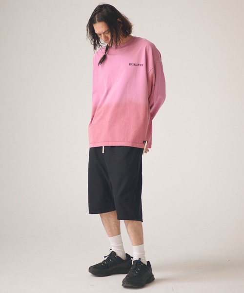 ADAM PATEK（アダムパテック）の「ADAMPATEK/ripple sarouel short pants/リップルサルエルショートパンツ（その他パンツ・メンズ・ブラック/グレー・1/2）」の7枚目の写真