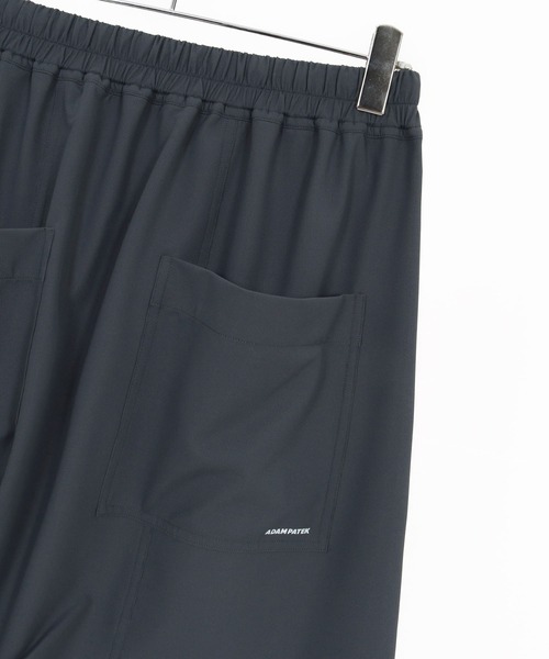 ADAM PATEK（アダムパテック）の「ADAMPATEK/ripple sarouel short pants/リップルサルエルショートパンツ（その他パンツ・メンズ・ブラック/グレー・1/2）」の11枚目の写真