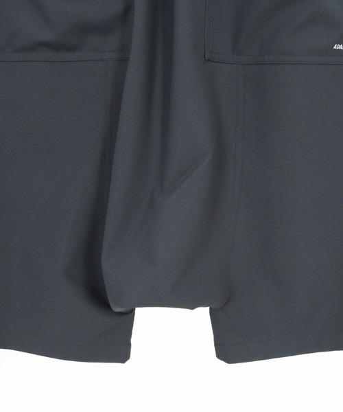 ADAM PATEK（アダムパテック）の「ADAMPATEK/ripple sarouel short pants/リップルサルエルショートパンツ（その他パンツ・メンズ・ブラック/グレー・1/2）」の13枚目の写真