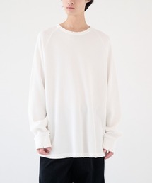 【KANEMASA PHIL./カネマサフィル】別注 18G Garment Dye Waffle Damage