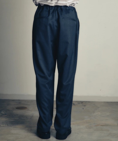 is-ness(イズネス)の「【is-ness/イズネス】WOOL-POLY EZ PANTS(その他パンツ・メンズ・ブラウン/ネイビー・L/M)」の5枚目の写真