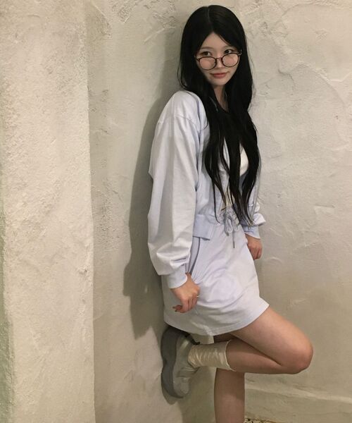 AMESWORLDWIDE（アメスワールドワイド）の「CLASSIC MINI SWEAT SKIRT BLUE（スカート・レディース・その他・SMALL/MEDIUM）」の4枚目の写真