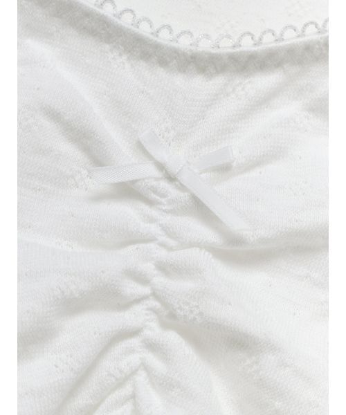 SORIN(ソリン )の「【MADE IN JAPAN 】Soft Cotton U Neck T-shirt/ソフトコットン UネックTシャツ(Tシャツ/カットソー・レディース・ピンク/ホワイト・38)」の16枚目の写真