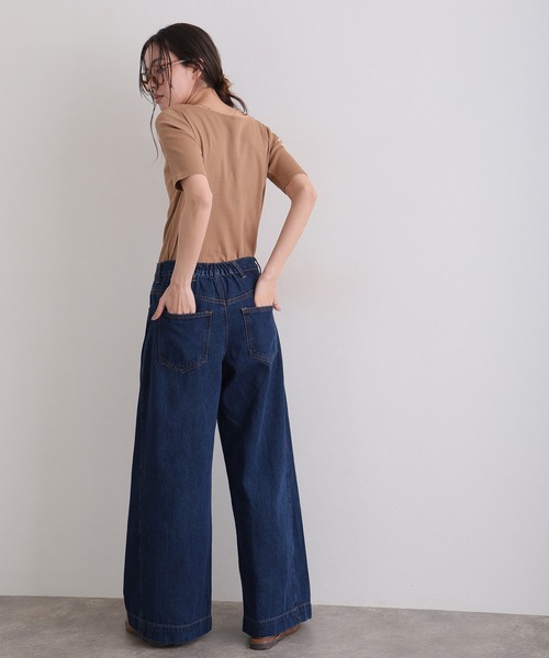 ElegChic(エレグシック)の「ルーズワイドパンツ(デニムパンツ・レディース・ネイビー/グレー/ライトブルー/ブルー/ブルー系その他・M/4L/XXL/XL/L)」の19枚目の写真