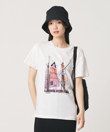 BONNE（ボネ）の「【別注】＜BONNE＞プリント Tシャツ（Tシャツ/カットソー）」