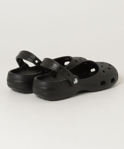 crocs(クロックス)の「crocs CLASSIC BALLET クロックス クラシックバレエ(サンダル・レディース・ブラック/ホワイト・22cm/23cm/24cm/25cm)」の3枚目の写真