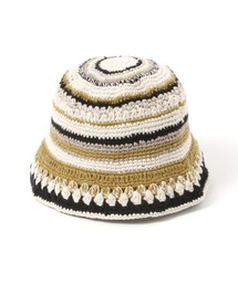 BAYFLOW | クロシェ編みボーダーハット(ハット)