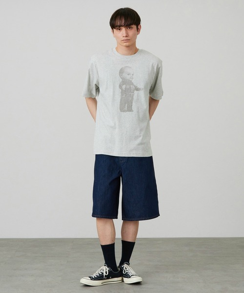 Lee(リー)の「Wranglerデニムショーツ ユニセックス/ショートパンツ(デニムパンツ・メンズ・インディゴブルー・SMALL/X-SMALL/X-LARGE/LARGE/MEDIUM)」の5枚目の写真