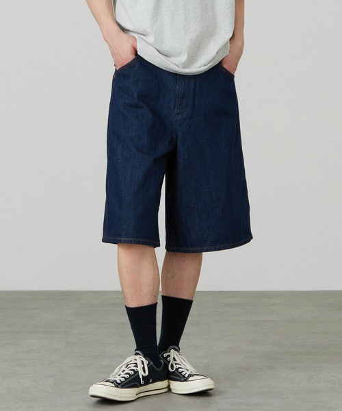 Lee(リー)の「Wranglerデニムショーツ ユニセックス/ショートパンツ(デニムパンツ・メンズ・インディゴブルー・SMALL/X-SMALL/X-LARGE/LARGE/MEDIUM)」の6枚目の写真
