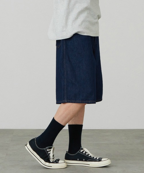 Lee(リー)の「Wranglerデニムショーツ ユニセックス/ショートパンツ(デニムパンツ・メンズ・インディゴブルー・SMALL/X-SMALL/X-LARGE/LARGE/MEDIUM)」の8枚目の写真