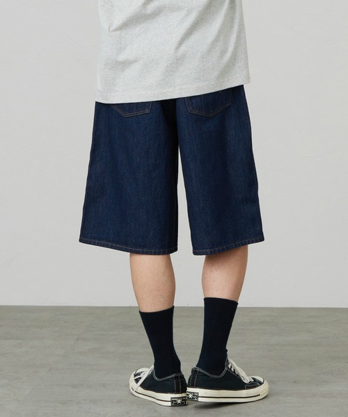 Lee(リー)の「Wranglerデニムショーツ ユニセックス/ショートパンツ(デニムパンツ・メンズ・インディゴブルー・SMALL/X-SMALL/X-LARGE/LARGE/MEDIUM)」の9枚目の写真