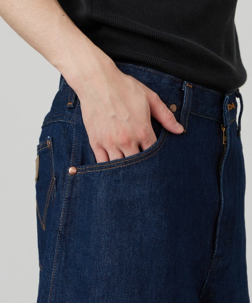 Lee(リー)の「Wranglerデニムショーツ ユニセックス/ショートパンツ(デニムパンツ・メンズ・インディゴブルー・SMALL/X-SMALL/X-LARGE/LARGE/MEDIUM)」の12枚目の写真