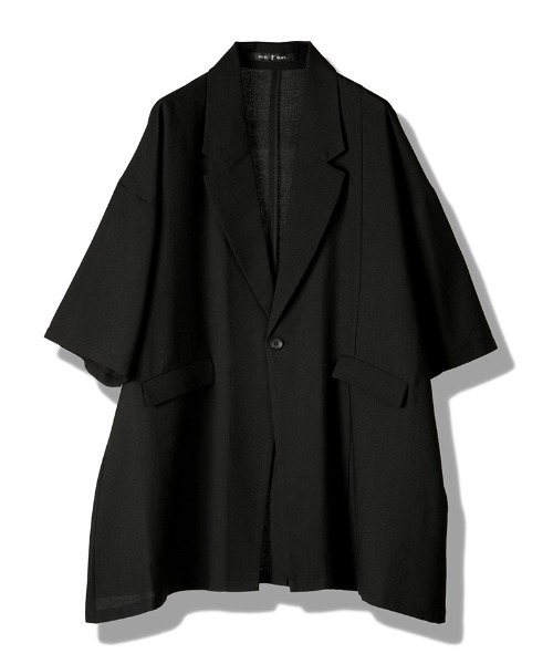 NO ID.(ノーアイディ)の「mj11570-チェンジングロングJKT ジャケット(458006-481J)(その他アウター・メンズ・グレー/ブラック/ブラックミックス・ONE SIZE)」の21枚目の写真