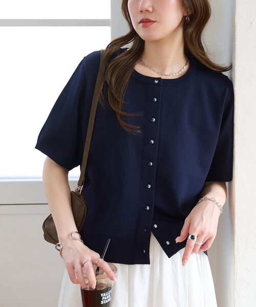 TODAYFUL/トゥデイフル】Cashmere Compact Cardigan/カシミア