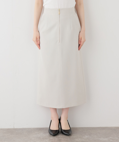 La TOTALITE(ラトータリテ)の「【洗える】ZIPアイラインスカート(スカート・レディース・ベージュ/ブルー・40/38/36)」の10枚目の写真