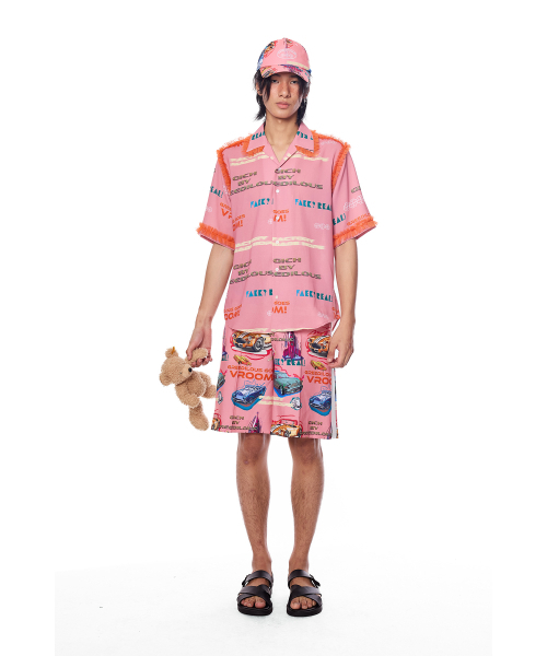 GREEDILOUS(グリディアス)の「YH Baby Racing Short Sleeve Collar Shirt(シャツ/ブラウス・レディース・その他・X-SMALL/SMALL/MEDIUM/LARGE)」の2枚目の写真