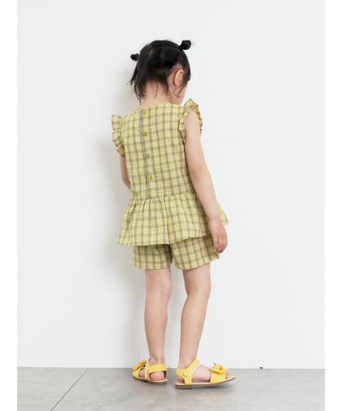 Samansa Mos2 Lagom(サマンサモスモスラーゴム)の「リボンサンダル(サンダル・キッズ・イエロー/ピンク・18cm/17cm/16cm/15cm)」の9枚目の写真